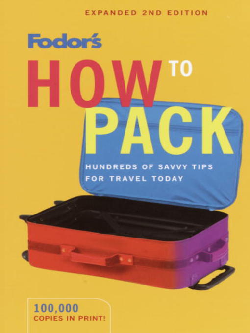 Cover image for Fodor's How to Pack